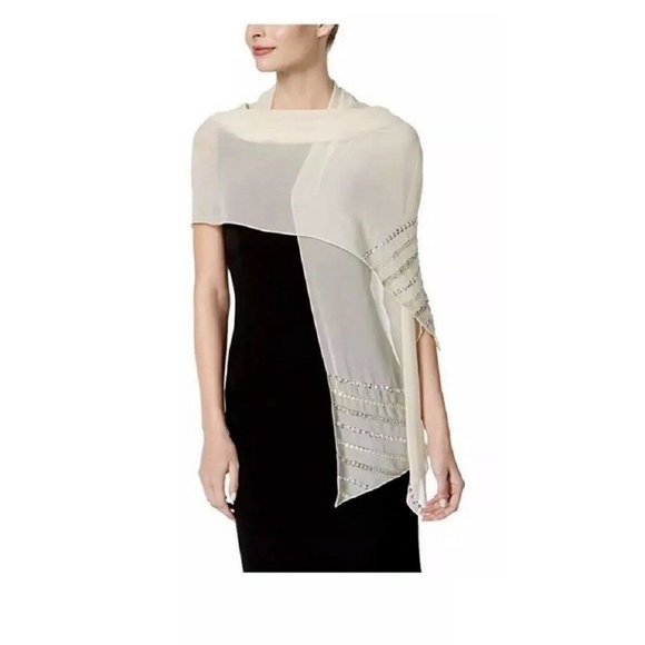 Inc International Concepts Diagonal Beaded Wrap - Picture 1 of 3